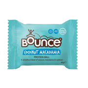 Bounce Protein Ball Coconut Macadamia 40g X 12 Aged Smart