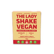 The Lady Shake Vegan Meal Replacement Shake Sachets (Variety Pack) 56g X 14