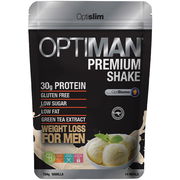 Optislim Optiman Premium Shake Vanilla 784g (14 Meals) Aged Smart