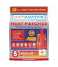 Pain Away Heat Patches Regular (13cm X 10cm) X 5