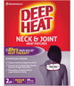 Deep Heat Neck & Joint Heat Patches X 2
