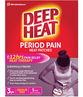 Deep Heat Period Pain Heat Patches X 3