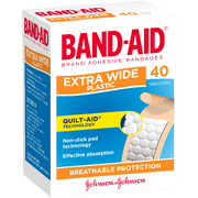 Band-Aid Extra Wide Strips X 40