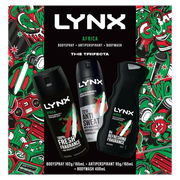 Lynx Africa The Trifecta Trio Gift Set 2024