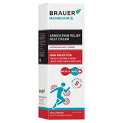 Brauer Magnesium+ Arnica Pain Relief Heat Cream 100g Aged Smart