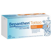 Bepanthen Tattoo Aftercare & Protection Ointment 50g