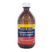 Gold Cross Hydrogen Peroxide 3% w/v Solution 400ml