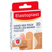 Elastoplast Hand Mix Pack - Assorted Strips X 20