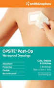 Opsite Post-Op Transparent Waterproof Dressing 6.5cm X 5cm X 5