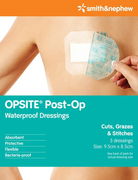 Opsite Post-Op Transparent Waterproof Dressing 9.5cm X 8.5cm X 3 Aged Smart