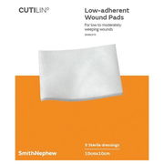 Cutilin Non-Adherent Dressing 10cm X 10cm X 5 Aged Smart
