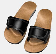 Maseur Massage Sandal Gentle Black Size 9 (equivalent to Men US 10 / Women US 11)