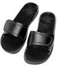 Maseur Massage Sandal Invigorating Black Size 7 (equivalent to Men US 8 / Women US 9)