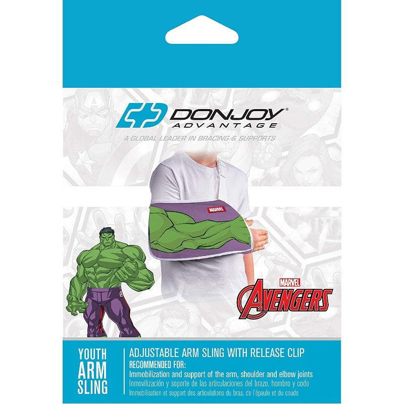 Donjoy Advantage Marvel Youth Arm Sling Hulk - Youth