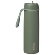 B.Box Insulated Flip Drink Bottle 690ml - Olive Aged Smart