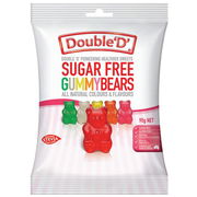 Double 'D' Sugar Free Gummy Bears 90g