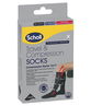 Scholl Flight Socks Compression Hosiery Black (Medium Size W8-11 M6-9)