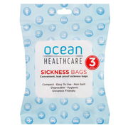 Ocean Healthcare Sickness Bags X 3