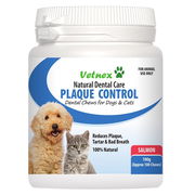 Vetnex Plaque Control Dental Chews for Dogs & Cats (Salmon) 100g Aged Smart