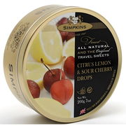 Simpkins Sweets (Citrus Lemon & Sour Cherry) 200g