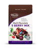 Morlife Dark Chocolate Coated Five Berry Mix 125g