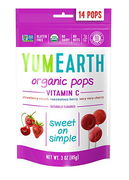 Yum Earth Organic Lollipops Vitamin C 14 Pack 85g