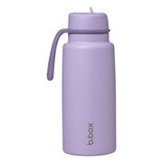 B.Box Insulated Flip Top Bottle 1L - Lilac Love Aged Smart