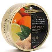 Simpkins Sweets (Mandarin & Lime with Ginger) 175g Aged Smart