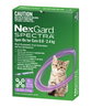 NexGard Spectra Spot On for Small Cats (0.8 - 2.4kg) 0.3ml X 6 - Purple
