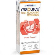 Resource Fruit Beverage Peach 237ml X 24 Units Aged Smart