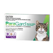 ParaGard Allwormer for Cats & Kittens (Up to 5kg) Tab X 4