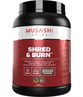 Musashi Shred & Burn Chocolate 900g