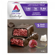 Atkins Endulge Cherry Coconut Bar 34g X 5 Aged Smart