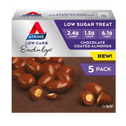Atkins Endulge Chocolate Coated Almonds 30g X 5 Aged Smart