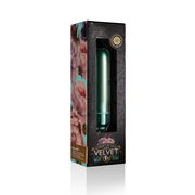 Rocks-Off Touch Of Velvet Bullet Vibrator (Aqua Lily) Aged Smart