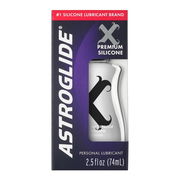 Astroglide X Premium Silicone Personal Lubricant 74ml Aged Smart