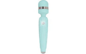 Pillow Talk Cheeky Teal Luxurious Wand Massager Aged Smart
