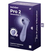 Satisfyer Pro 2 G3 Liquid Vibration - Lilac Aged Smart