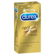 Durex Condoms Real Feel X 6 Aged Smart