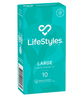 Lifestyles Condoms Large X 10