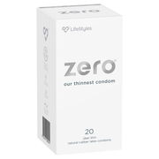 Lifestyles Condoms Zero X 20 Aged Smart