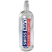 Swiss Navy Silicone Lubricant 473ml Aged Smart