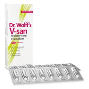 Dr. Wolff's V-San Moisturising Cremolum Pessaries X 16 Aged Smart