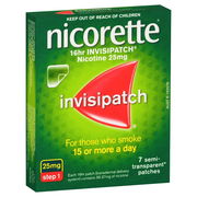 Nicorette InvisiPatch 25mg X 7