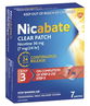 Nicabate Patches Clear 7mg X 7