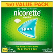 Nicorette Chewing Gum 4mg Classic X 150