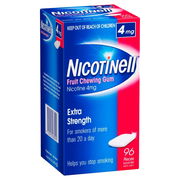 Nicotinell Gum 4mg Fruit X 96