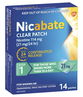 Nicabate Patches Clear 21mg X 14