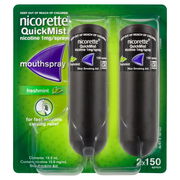 Nicorette QuickMist X 150 Sprays X 2