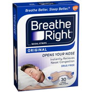 Breathe Right Nasal Strips Tan Large X 30